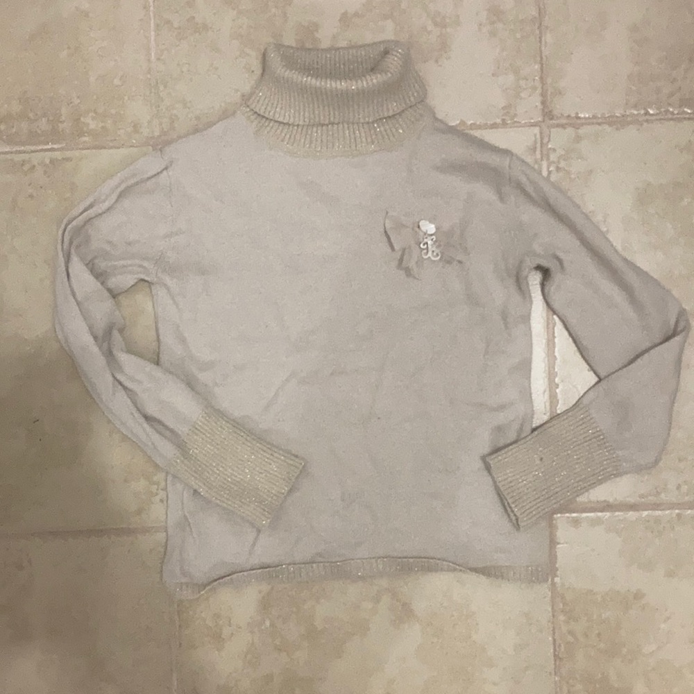 Tartine & Chocolat tan turtleneck sweater
